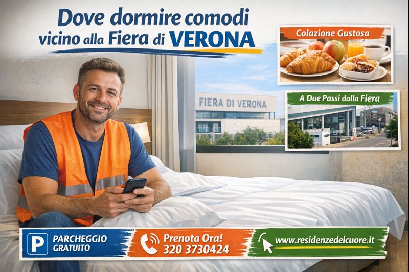 dormire vicino fiera verona