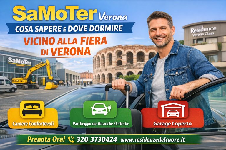 Samoter fiera verona dove dormire